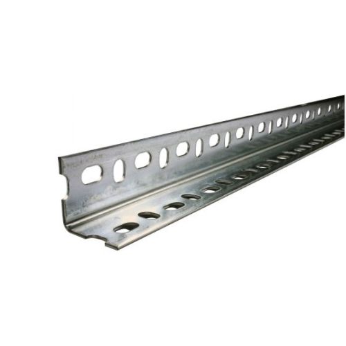Galvanized slotted angle - 1 1/2" x 48"