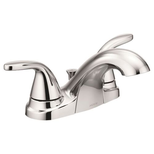 Robinet de salle de bains Adler, 2 poignées, chrome, 4"