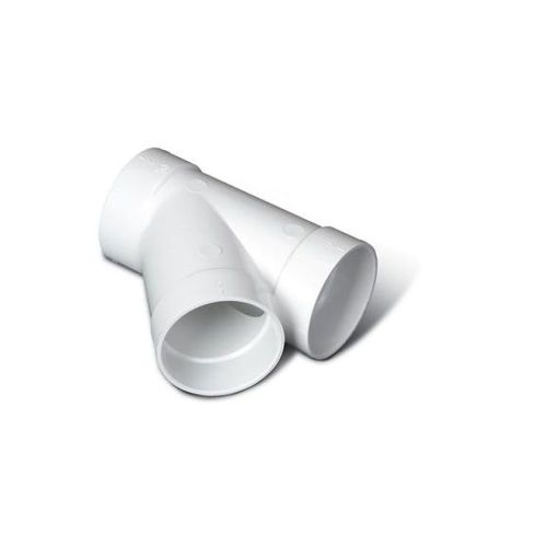 Raccord PVC en "Y" 2" 45 Deg. Blanc