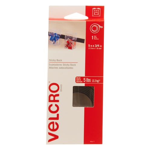 Brand Tape - Self-Adhesive - 5' x 3/4" - Black