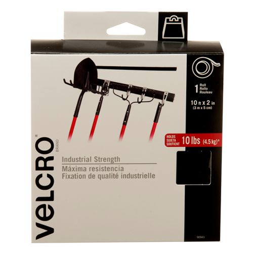 Brand Tape - Self-Adhesive - 10' x 2" - Black