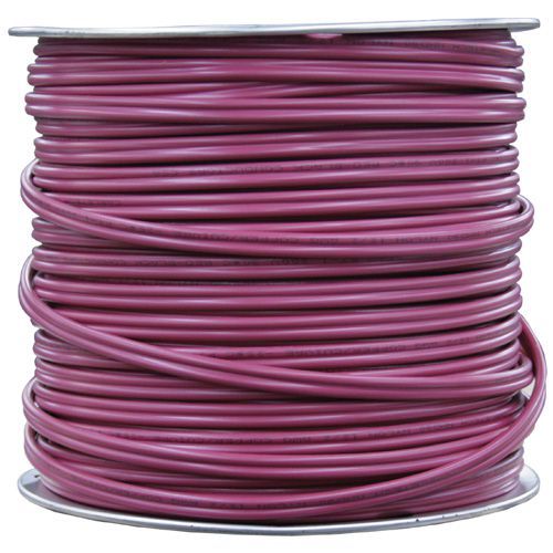 Fil domestique construction, 12/2 NMD90, 20 A, rouge, 150 m