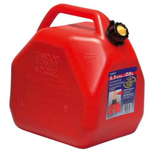 Bidon d'essence 20 litres rouge