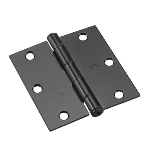 Charnière de porte, noir, 3", 2/pqt