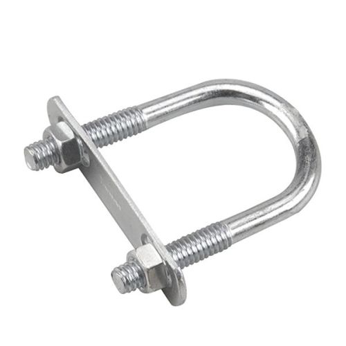 Boulon en "U" avec plaque et écrou, 1" x 2 1/2" x 5/16"