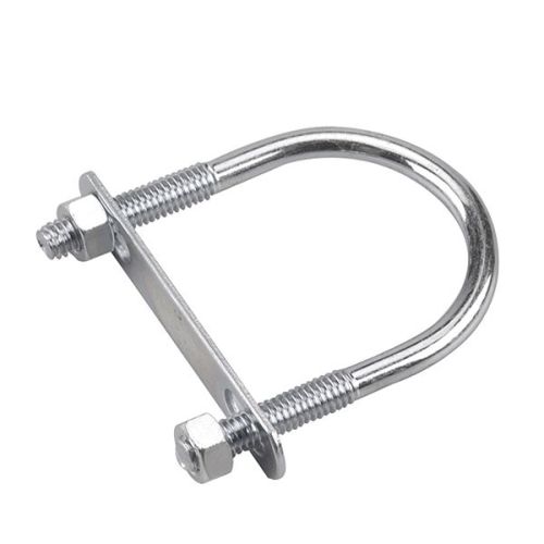 Boulon en "U" avec plaque et écrou, 3"