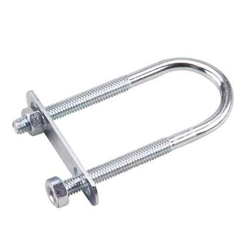 Boulon en "U" avec plaque et écrou, 3 11/16"