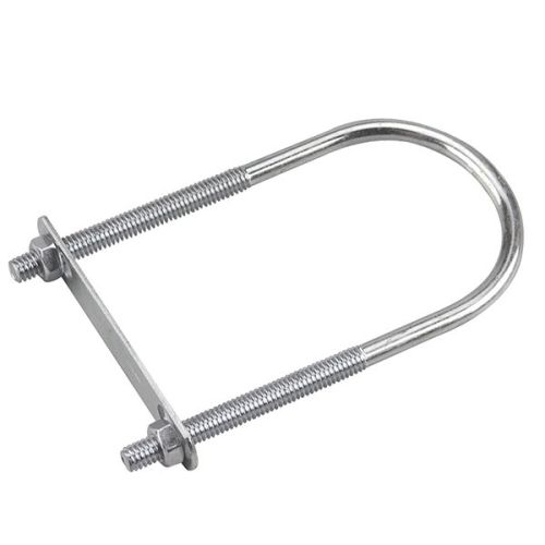 Boulon en "U" avec plaque et écrou, 5 3/16"