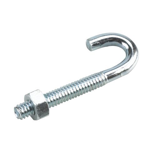 Boulon en J avec écrou, 1/4" x 2 1/4"