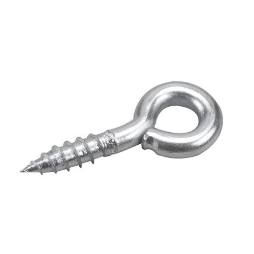 Oeillet à vis, zinc, 1 9/16", 8/pqt