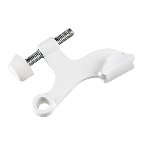 Butoir de porte robuste, blanc, 8 mm x 45 mm x 17 mm