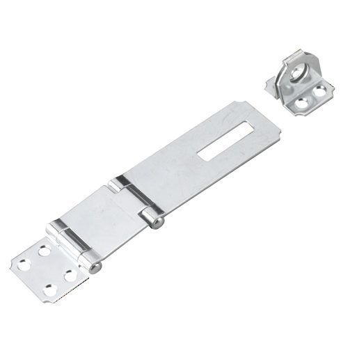 Moraillon à charnière, zinc, 4"