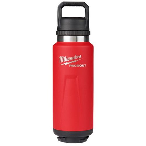 Bouteille rouge isolée PACKOUT 36oz avec goulot