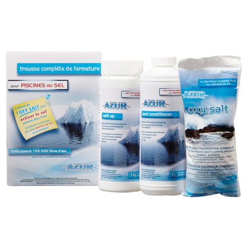 Trousse de fermeture pour piscine au sel