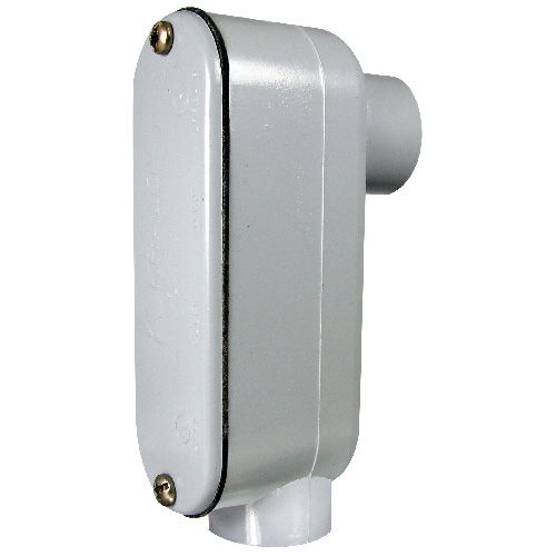Raccord de déviation «LB» en PVC 3/4" gris