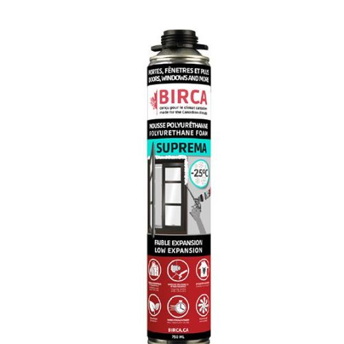 Mousse isolante polyuréthane 750ml pour pistolet jusqu'à -25°C