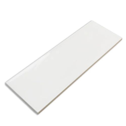 Céramique murale blanc brillant 4"x12"(boite de 9.68 p2)