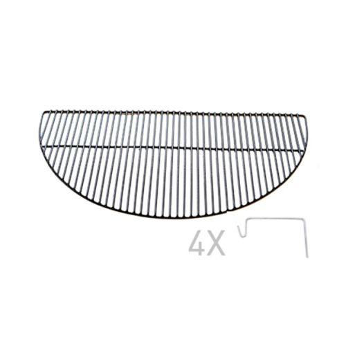 Grille de cuisson pour foyer 5929806 ( 4 crochets inclus)