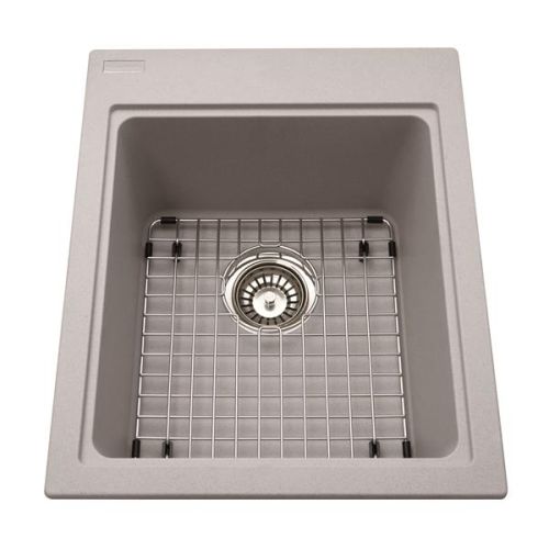 Evier simple Granite 20"X17" Gris