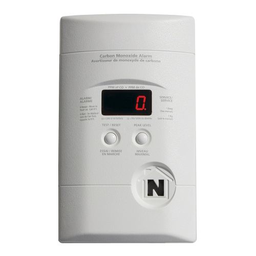 Détecteur Monoxide de Carbone Numérique Blanc