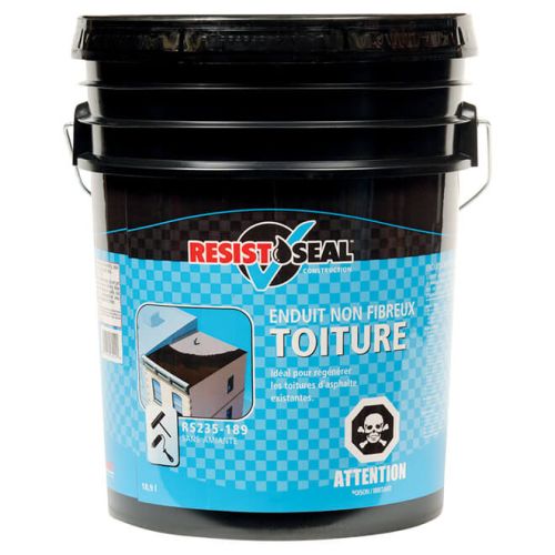 Enduit non fibreux pour toiture, 18,9 l