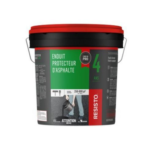 Enduit protecteur d'asphalte, 4 ans, 17 l
