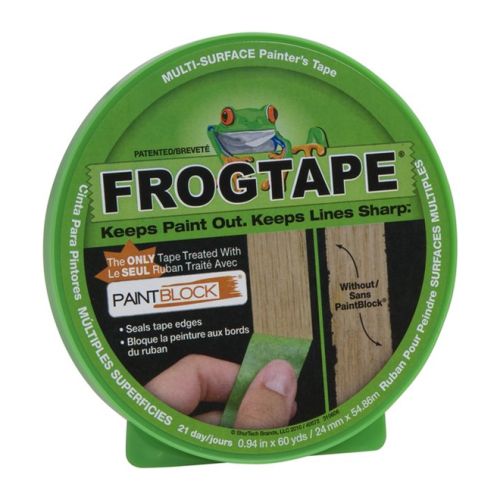 Ruban masquage 24mm x 54.86m frog tape vert