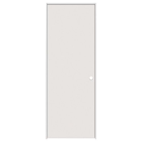 Porte Masonite Uni Pré-Montée 32" avec bâti  4-9/16" Gauche