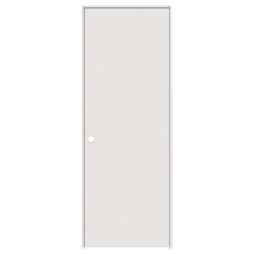 Porte Masonite Uni Pré-Montée 32" avec bâti  4-9/16" Droite