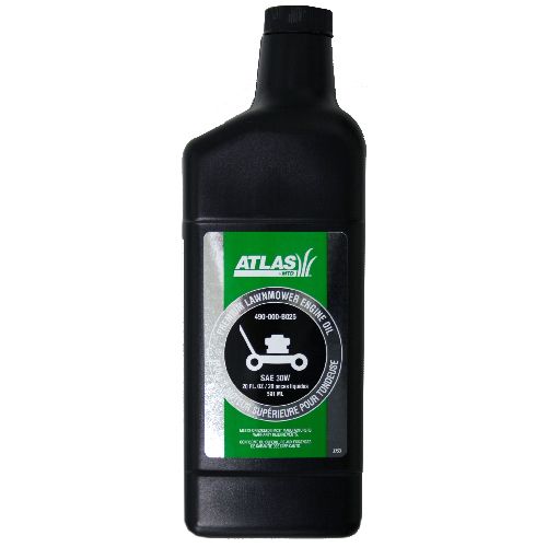 Huile supérieure Atlas, tondeuse à 4 temps, SAE 30W, 20 oz
