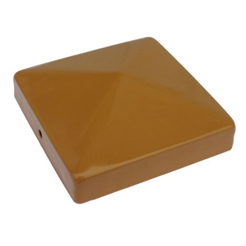 Capuchon de poteau, 4"x4", couleur cèdre