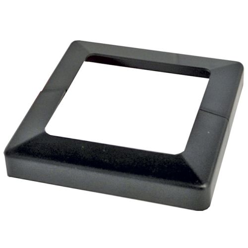 Cache-base Plakcap 4 x 4 po -Noir