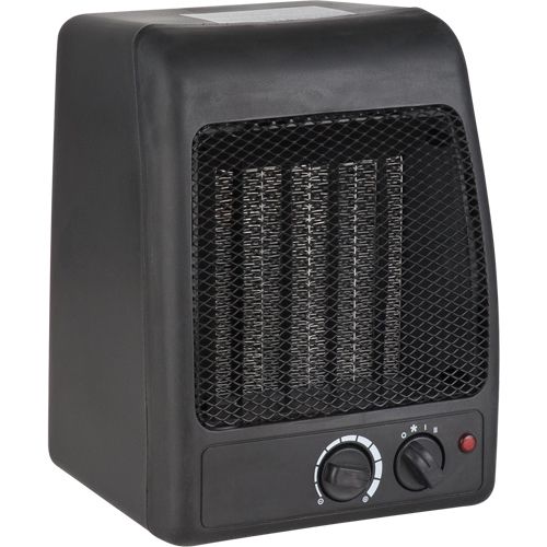 Chauferette céramique 1500W Noir