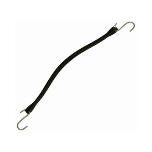 Tarp Strap With "S"-Hooks - Black - 21"