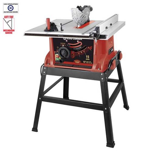 10" Table Saw with Riving Knife