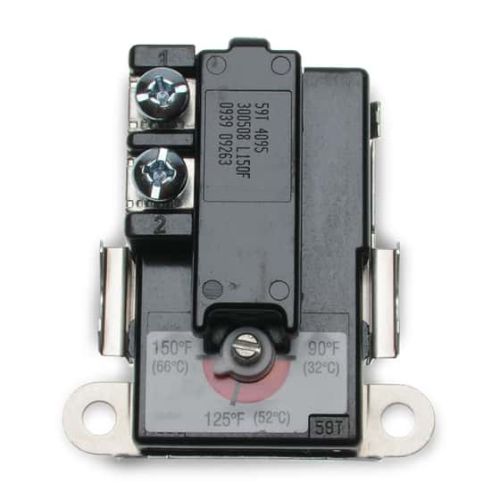 Thermostat inférieur Giant, noir, 240 V max, résidentiel