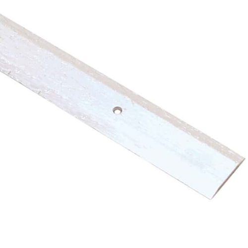 Carpet Edge Trim, 1-1/4" x 3', Silver