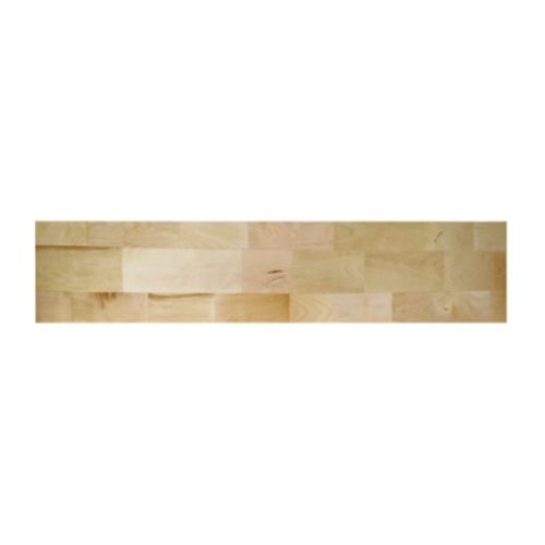 Contremarche en merisier laminé naturel 48"