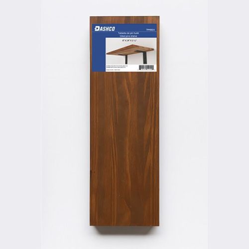 24-Inch Oiled Pine Shelf