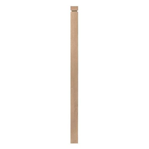 Poteau d'escalier érable préverni 2 1/2 po x 44 po série 8000