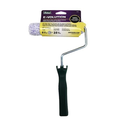 Mini-rouleaux E-volution 6 po 10 mm avec armature