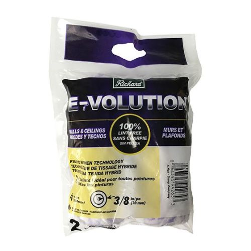 Mini-rouleaux E-volution 4 po 10 mm paquet de 2