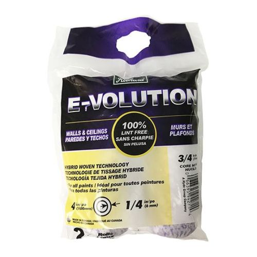Rouleaux Jumbo Mini 4 po 6 mm E-volution 2 unités