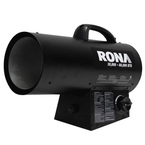 Forced Air Propane Heater 60 000 BTU without Tank