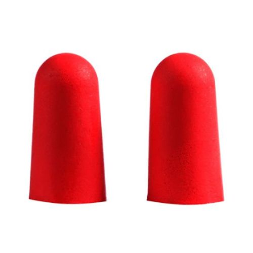Red Disposable Earplugs 100 Pairs NRR 32 dB
