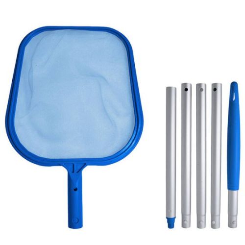 Ramasse-feuilles pour piscine avec perche 62"
