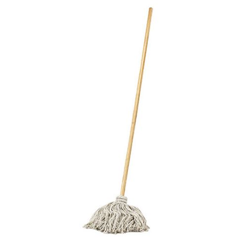 Mop in Cotton 16-oz with 48-in Wood Handle
