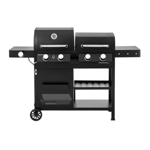 3-in-1 Grill and Griddle Combo 58000 BTU - Black