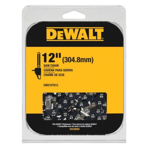 Chaîne pour scie de 12 po à profil bas de 3/8 po, calibre 0,043 po