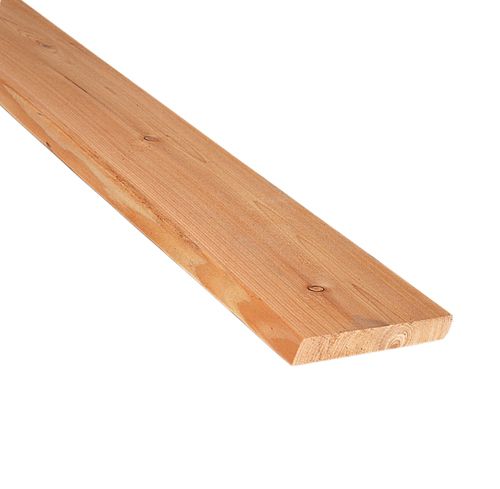 Knotty Western Red Cedar B4F Board 1" x 6" x 8'